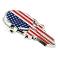 thumbnail image 2 of PinMart's American Flag Skull Lapel Pin, 2 of 3