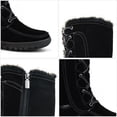 thumbnail image 6 of Comfy Moda Women's Waterproof Tall Winter Snow Boots Warsaw, Black, Size 7, 6 of 7