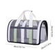thumbnail image 3 of Transportín para Gatos Pequeños, Medianos, Perros y Cachorros de Hasta 7 Kg | Bolsa de Viaje Plegable y Suave con Correa de Hombro Ajustable y Asas de Malla | Bolsa de Tela Ligera y Portátil para Per, 3 of 6