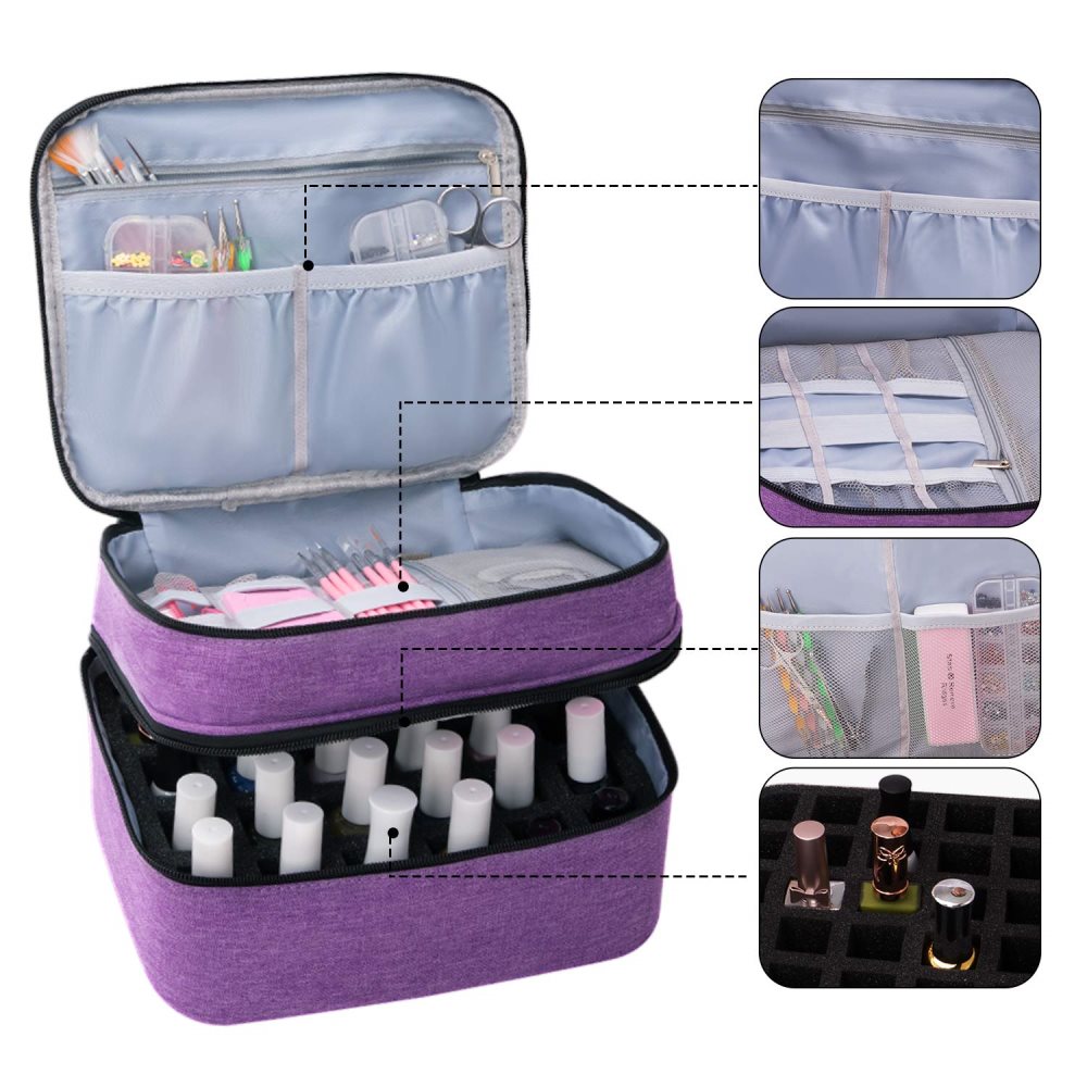nail polish travel organizer