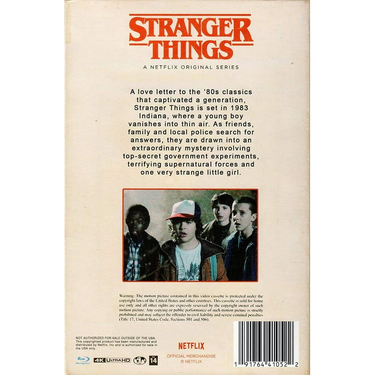 Netflix Stranger Things: Season Collector's Edition (4K/UHD