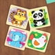 thumbnail image 5 of Rompecabezas de madera de 4 piezas patrones de animales Actividades de aprendizaje Formas de color Rompecabezas de animal para Estilo A SM SunniMix Rompecabezas, 5 of 8