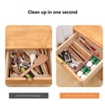 thumbnail image 6 of Pyaiiner Makeup Drawers Drawer Dividers Divider Combinations Expandable Storage Compartments Makeup Drawer Boxes Sock Storage Dividers, 6 of 7
