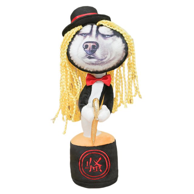 juguetes de muñecas bailando Perro De Peluche Divertido Shake Dance & Sing Peluches Novedad Muñeca De Baile Estilo B Magideal juguetes de muñecas bailando