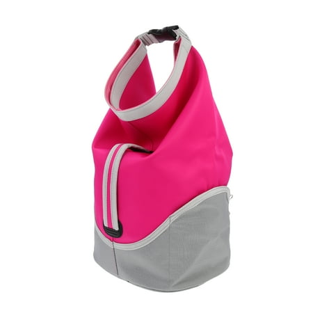 

Pet Backpack Travel Water Proof Cat Food Red Polyester