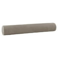 thumbnail image 1 of Almohada corporal para adultos, redonda, con rollo cervical y funda extraíble, soporte cervical cilíndrico para quienes duermen de lado, para sala de Marrón, 1 of 8