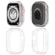 thumbnail image 3 of Cubierta de marco de parachoques de reloj inteligente de TPU para Apple Watch Ultra 49 mm (blanco claro) Ehuebsd Para estrenar, 3 of 9