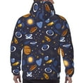 thumbnail image 7 of Honeii Galaxy Pattern Mens Hoodies Men's Loose Sleeve Sweatshirt,Pullover Hooded Sweatshirt for Men,Essentials Hoodie-Medium, 7 of 7