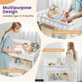 Gymax Mobile Baby Changing Table Infant Diaper Station Nursery