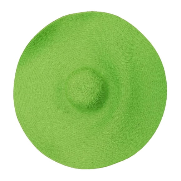 Sombrero de paja flexible de gran tamaño Nikou para el sol