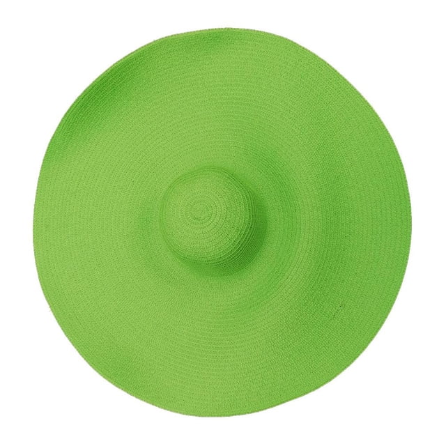 Sombrero de paja flexible de gran tamaño Nikou para el sol