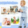 thumbnail image 6 of Baby Non Slip Socks Toddler Boys Girls Grips Cotton Anti Skids Crew Cute Cartoon Infant Socks 5 Pairs, 6 of 6