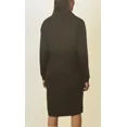 thumbnail image 2 of Mondetta Women's Collared Long Sleeve Knit Dress Black M, 2 of 2