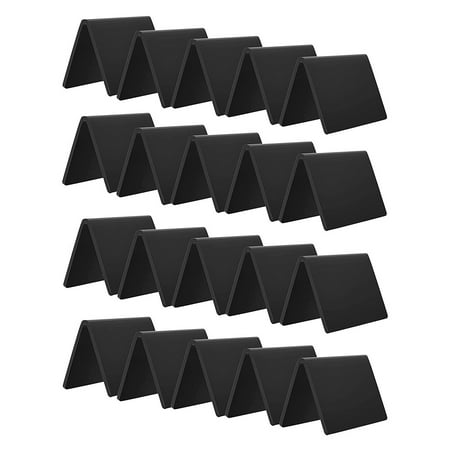 

20Pcs Mini Blackboards Desk Chalkboard Signs 4 x 3 for Wedding Party Bakery