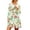 White, variant on Product Category Apparel Court Style Title Hippie Style Floral Print Dress For 70s Bohemian Gown Elegant Fair Attire