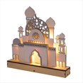 thumbnail image 1 of C Luz LED Eid Mubarak de Madera DecoracióN Musulmana de RamadáN para el Hogar Fiesta Musulmana IsláMica Mubarak DecoracióN Suministros para Fiestas, 1 of 5