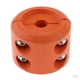 thumbnail image 1 of 3x ATV Winch Cable Gancho Tope Tope Tornillos de goma Amortiguador Naranja, 1 of 7