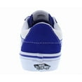 thumbnail image 3 of Vans Sk8 Low Suede PS Boys Shoes Size 3, Color: Blue/Marshmallow, 3 of 5