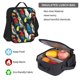 thumbnail image 5 of Easygdp Parrot Mochila para Niños y Niñas con Set de Caja de Almuerzo y Estuche para Lápices 3 en 1, Mochila Escolar Estampada para Adolescentes, 5 of 7
