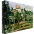 thumbnail image 2 of Trademark Fine Art "Moulin de lad Couleuvre, Pontoise" Canvas Art by Paul Cezanne, 2 of 2