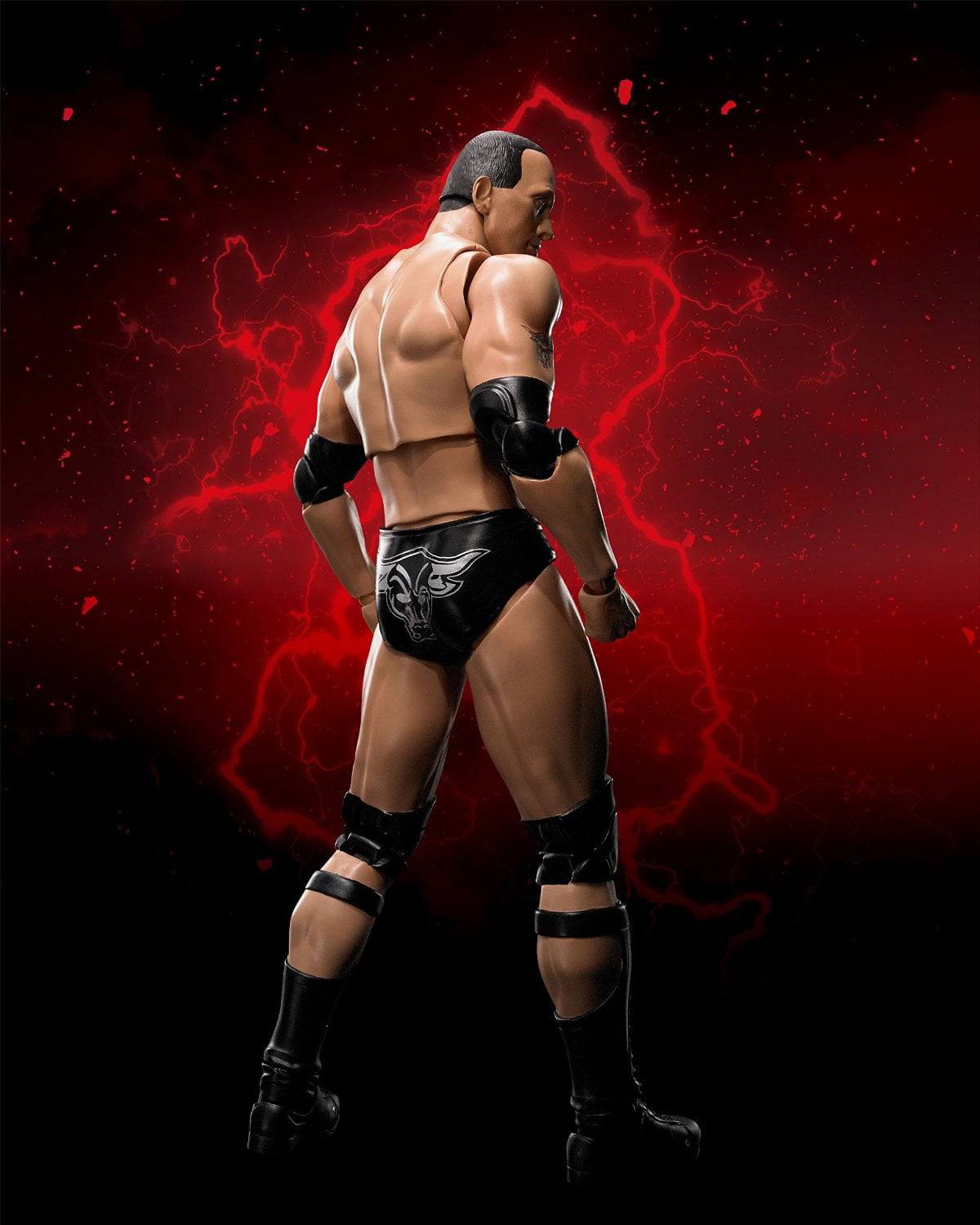 WWE Wrestling S.H. Figuarts The Rock Action Figure - Walmart.com