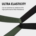 thumbnail image 3 of 2 Pack Nylon Stretchy Solo Loop Watch Band, Compatible with Apple Watch Series 1-9,SE,Ultra 38/40/41/42/44/45/49mm, Adjustable Replacement Strap for Women Men, 3 of 8