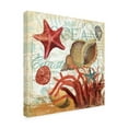 thumbnail image 2 of Art Licensing Studio 'Shell Collector Ocean' Outdoor Canvas 18x18, 2 of 5