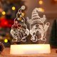 thumbnail image 1 of Lámpara de noche jinwen Acrílico Navidad, 1 of 5