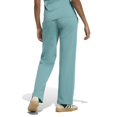 thumbnail image 2 of Women's adidas Essentials Small Logo Open-Hem Pants Color: Alumina Size: SMALL, 2 of 4