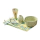 thumbnail image 5 of Juego de 7 batidores de matcha, cuenco de matcha con , soporte de cerámica para té, utensilios para amantes del té, japonés, soporte para ba Amarillo Verde, 5 of 9