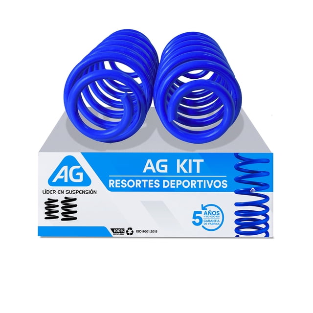 Resortes AG Kit para Auto Traseros para Audi A5 2014 a 2017 2 Piezas Nuevos