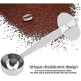 thumbnail image 4 of Dosificador De Café Molido, Cucharas Medidoras De Café Y Pisón De Café, Medida De Cuchara De Café Doble De Acero Inoxidable Y Cuchara De Café Apisonadora Rojo Verde Cocina, Decoración y Otros, 4 of 5