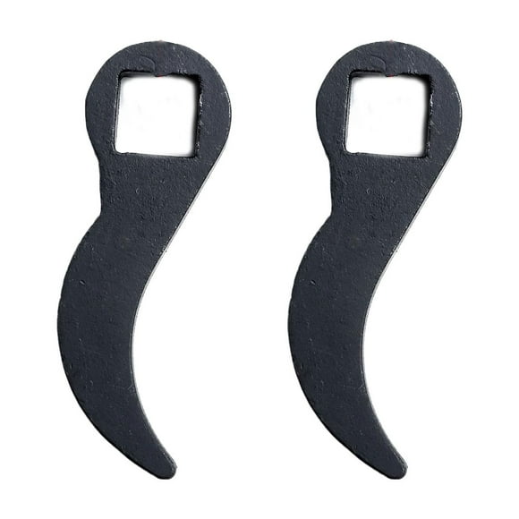 ZheElen 2x Black Pry Tool Versatile Powerful Tool For Demolition Work More Adjustable Pry Bar Mini Pry Bar 3/8