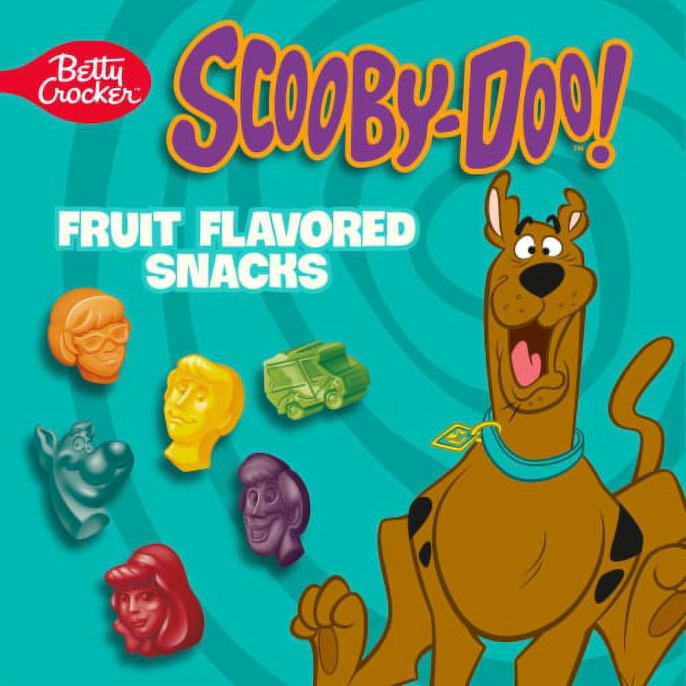 2X - Betty Crocker Scooby Doo Fruit Flavored Family Pack Kids Snacks