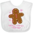 thumbnail image 3 of Inktastic Sugar & Spice Gingerbread Girls Baby Bib, 3 of 4