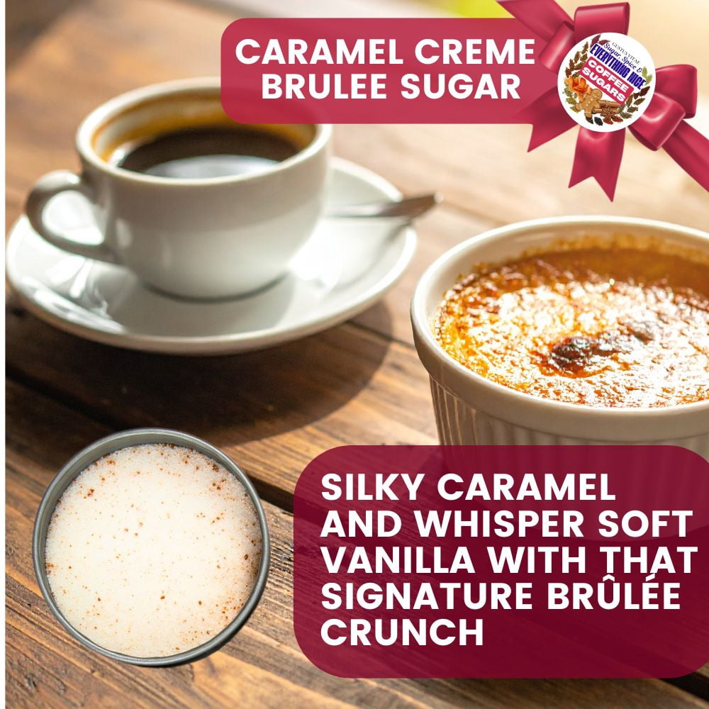 Coffee Sugars: Sugar, Spice & Everything Nice | Gift Pack Set of 3  | Gustus Vitae
