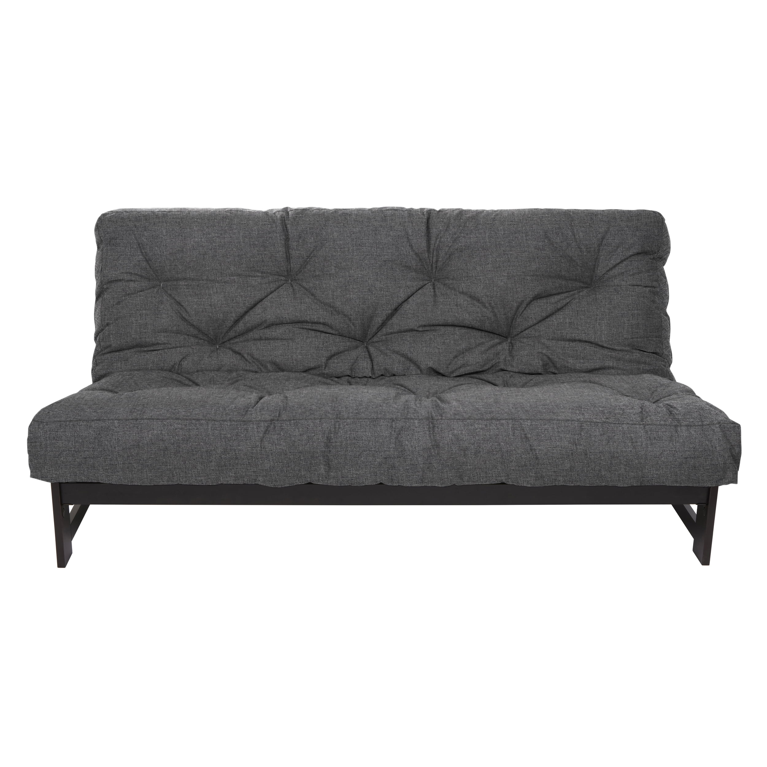 Sorra Home - 8 inch Reversible Tufted Futon Mattress, Full Size