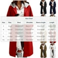 thumbnail image 3 of SwiftWear Women's Long Hooded Coat Single-Breasted Button Front Jacket with Pockets, Casual Outerwear for Fall and Winter Seasons, 3 of 9