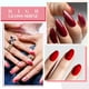 thumbnail image 3 of Set de esmaltes de uñas CANNI, 6 colores, 9 ml, gel rojo con purpurina sin hemia, 3 of 9