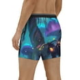 thumbnail image 6 of Mens Underwear, Cute Fuzzy Fantasy Creatures Mens Underwear Boxer Briefs, Soft Breathable Underwear Long Leg For Men, 6 of 8
