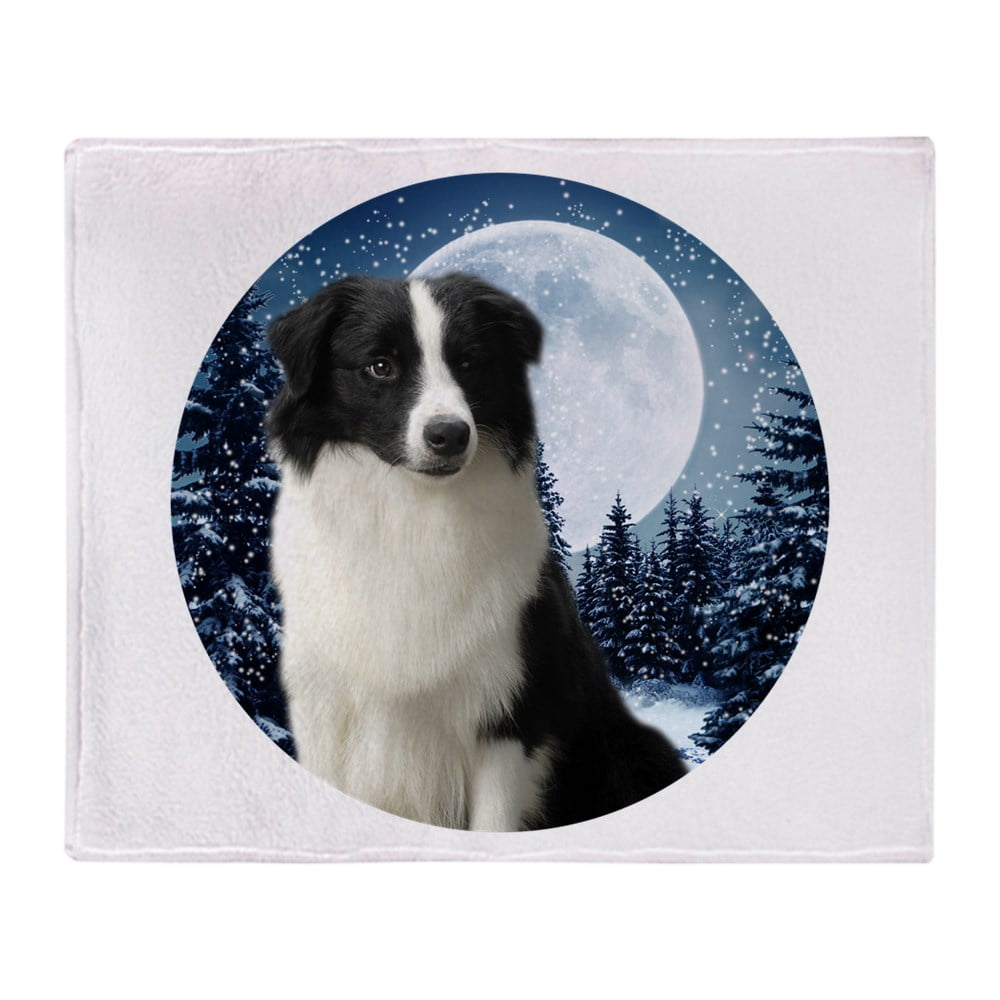 border collie throw blanket