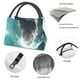 thumbnail image 4 of Fotbe Surfing Shark Bolsa Térmica Portátil con Estampado, Bolsa de Entrega de Alimentos Aislada, Bolsa Reutilizable de Gran Capacidad para Comidas y Supermercado, 4 of 6