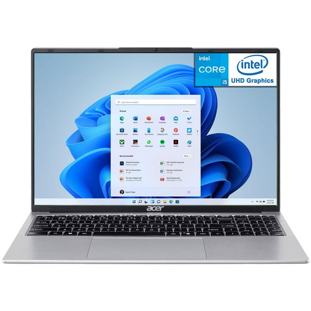 Laptop ACER Aspire Lite 16 Intel Core i5 1334U 8GB RAM 512GB SSD 16" Windows 11 Home Teclado en Español
