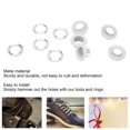 thumbnail image 3 of 500 Sets 8mm Metal Grommets Eyelets Round Eyelets Metal Fastener Bag Grommet Brass Inner Hole Clothing Sewing Kit, 3 of 8
