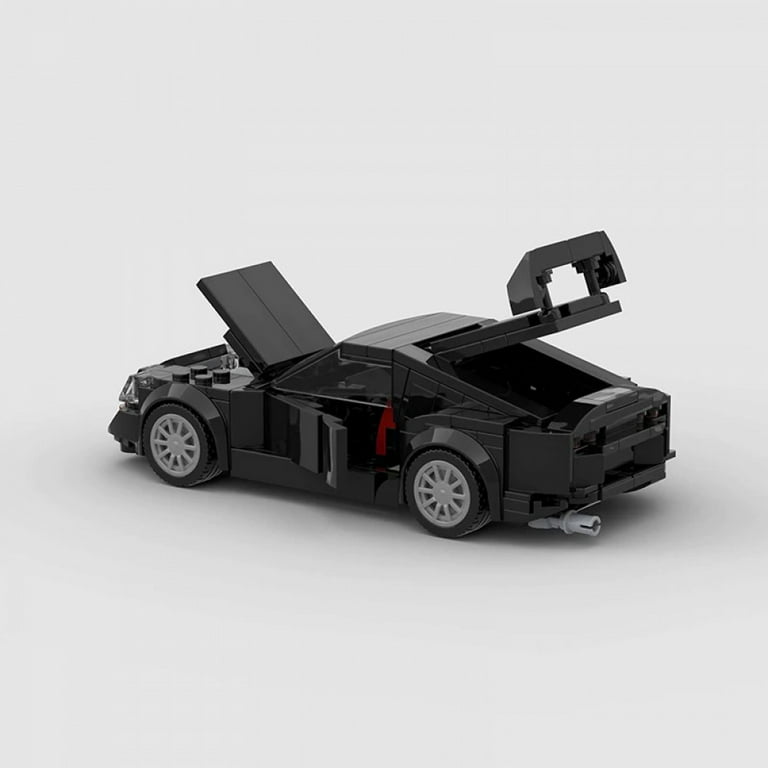 HOT MOC Supra Mk4 City Racing Car Speed Champions Sports Building