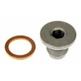 thumbnail image 4 of KarParts360 For Audi Q7 2007-2016 Engine Oil Drain Plug | 5 Pieces | Steel/Aluminum Material | Black Color | Allen Key Head Drive Type | With 5 Washers | Replacement For 11137585928, 4 of 5