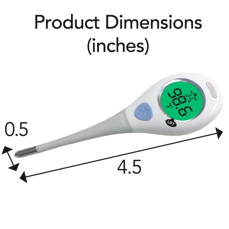 Vicks Rapid Read Digital Thermometer, 2-Second Reading photo 8