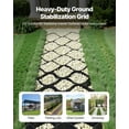 thumbnail image 4 of VEVOR Gravel Grid, 2 Inch Depth, 26.87 x 3.94 FT / 8200 x 1200 mm, 1880 LBS Per Sq ft Grass Ground Retainer, Permeable Geo Grids Driveway Stabilization, for Garden, Patio, Walkway, RV Parking Slopes, 4 of 9