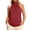 Tank Tops for Women Wine, variant on TrendOFT Halter Tank Top for Women Summer High Neck Tie Strap Camisole Tops Solid Sleeveless Dressy Casual Blouse Army Green L