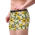 thumbnail image 2 of Gaeub Sunflowers And Butterflies Print Men's Boxer Briefs,Super Fit Boxer Briefs for Men,Quick-Dry Underwear with 4-Way Stretch-Small, 2 of 5